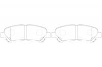 Тормозные колодки задние NIBK PN1848