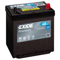  EXIDE PREMIUM 12V 40Ah  350A .. 187127220 B1 EA406