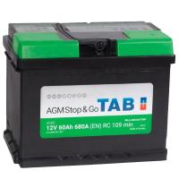  TAB Ecodry AGM VRLA Euro 60 / 680 242175190 .. 213060