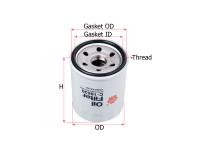 Фильтр масляный Sakura C18630