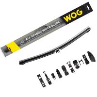 Щетка бескаркасная WOG 24"/600 мм всесезонная